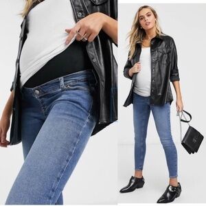Topshop Maternity Jamie Overbump Skinny Jeans